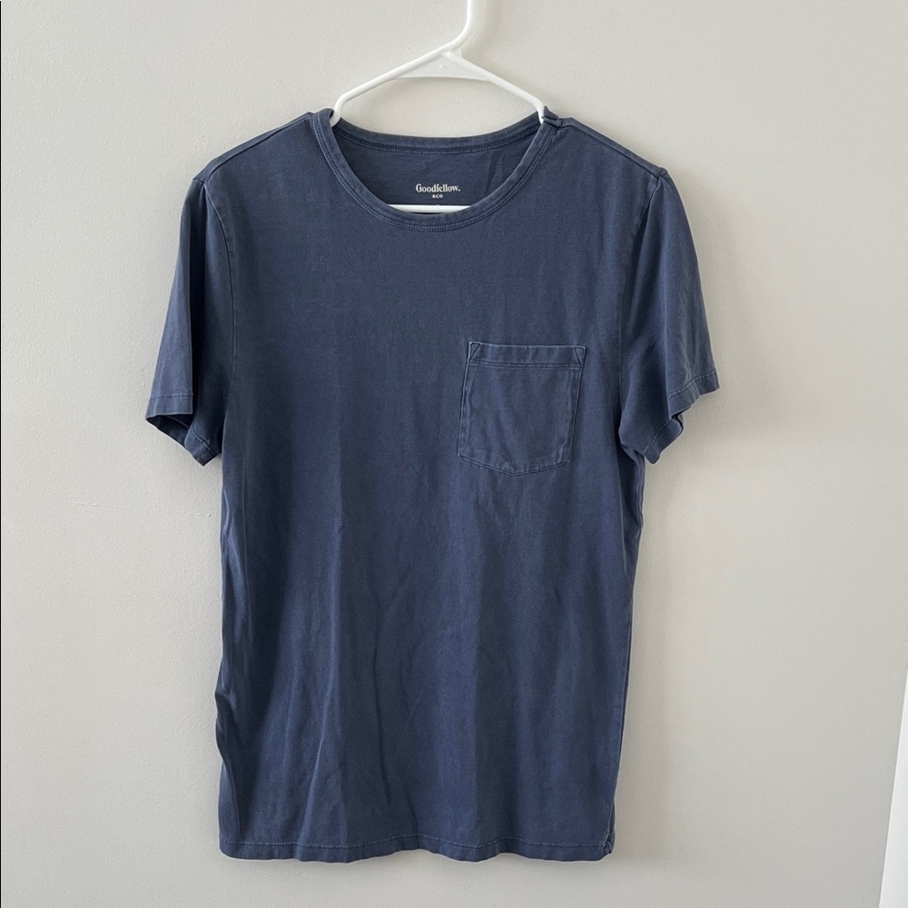 Goodfellow & Co Men's Navy Short Sleeve Tee